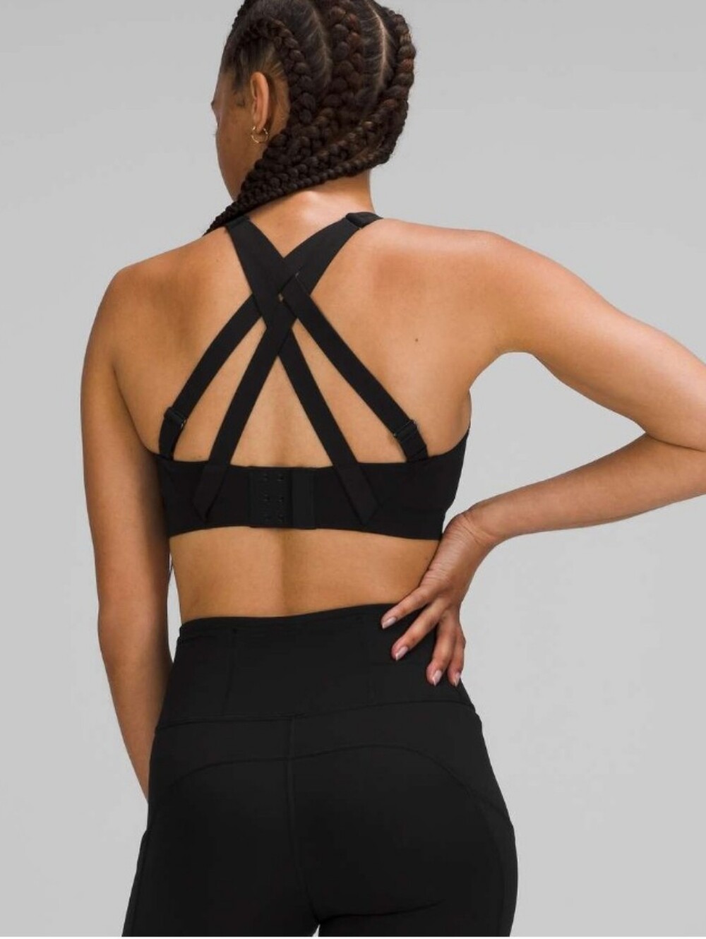 lululemon athletica Energy High-Support Sports Bra — Black